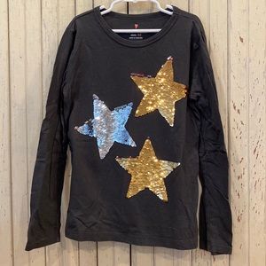 Crewcuts size 12 flip sequin shirt